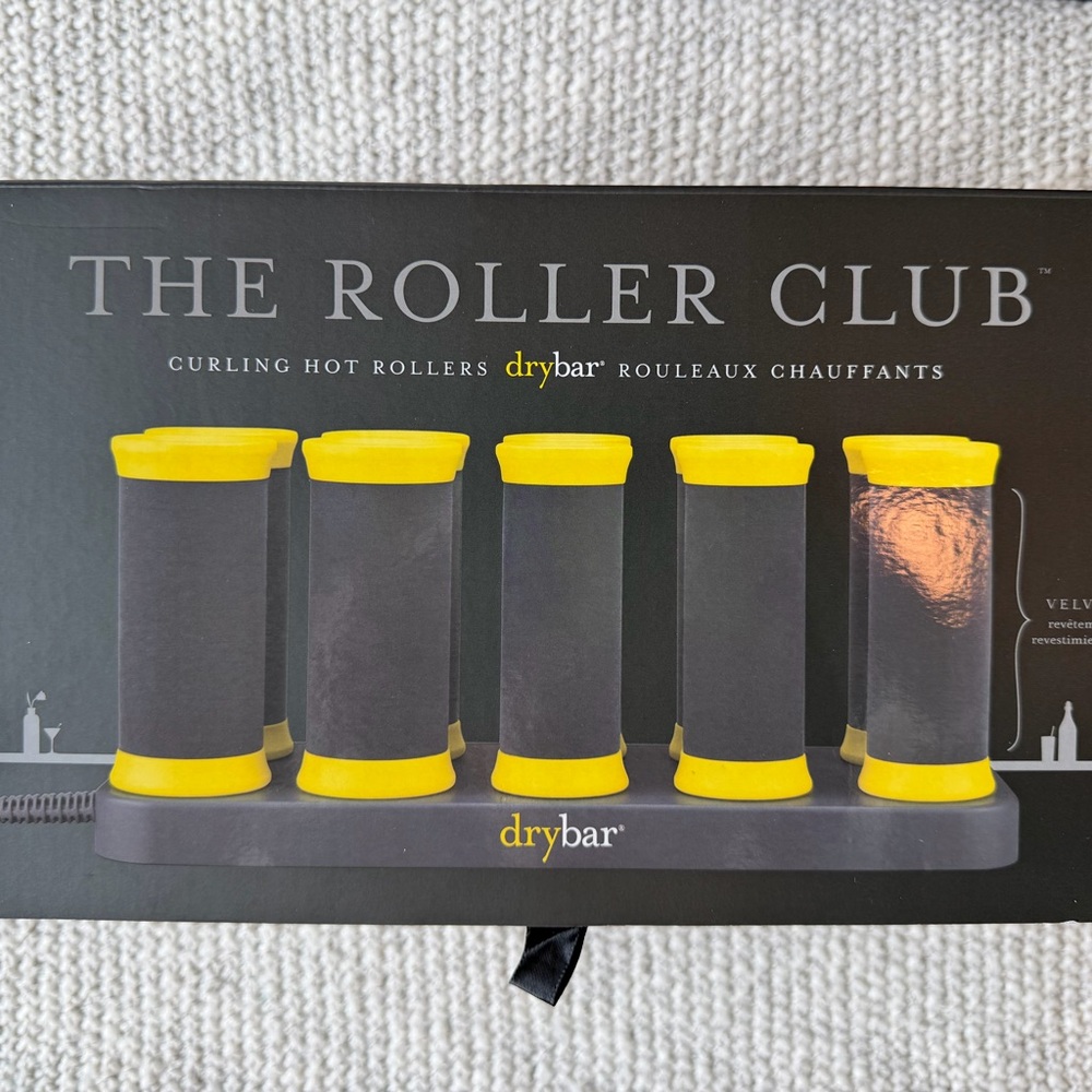 Drybar The Roller Club Hot Rollers 1.25" & 1.5" Quick-Heating, Cool-Touch